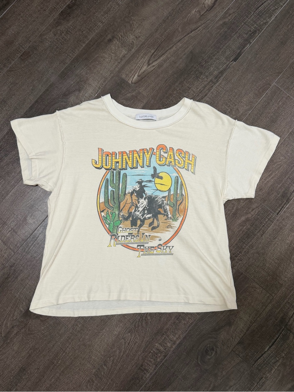 Daydreamer Johnny Cash Tee - size medium